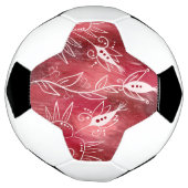 Rot-Weiß-Muster Fußball (Gedreht)