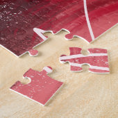 Rot-Weiß-Muster Puzzle (Seite)