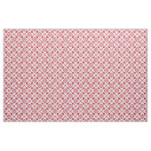 Rot-Weiß-Muster Stoff (Fat Quarter (45,7 x 55,9 cm))