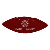 Rot-Weiß-Personalisierte Feuerwehr Football (Panel)