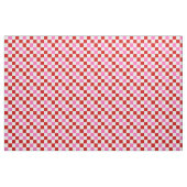 Rot-Weiß-Rosa Karomuster-Design  Stoff (Yard (91,4 cm))