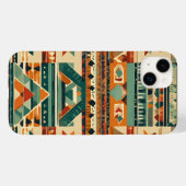 Rot-Weiß-Rundform Stamm Case-Mate iPhone Hülle (Rückseite (Horizontal))