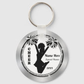 Rot, Weiß, Schwarz, billig, Cheap Gastgeschenke Schlüsselanhänger (Vorderseite)