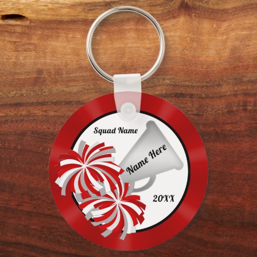 Rot, Weiß, Schwarz, billig, Cheap Gastgeschenke Schlüsselanhänger (Rückseite)