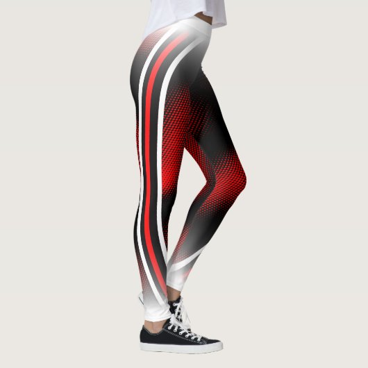 rot+weiß+schwarz leggings (Rechts)