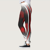 rot+weiß+schwarz leggings (Links)