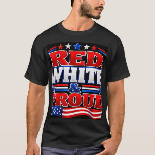 Rot Weiß & Stolz T-Shirt