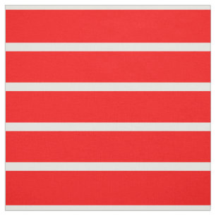 Rot-Weiß-Streifen-Design Stoff