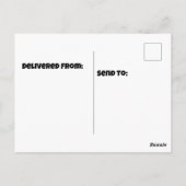 Rot-Weiß-Tarnung Postkarte (Rückseite)