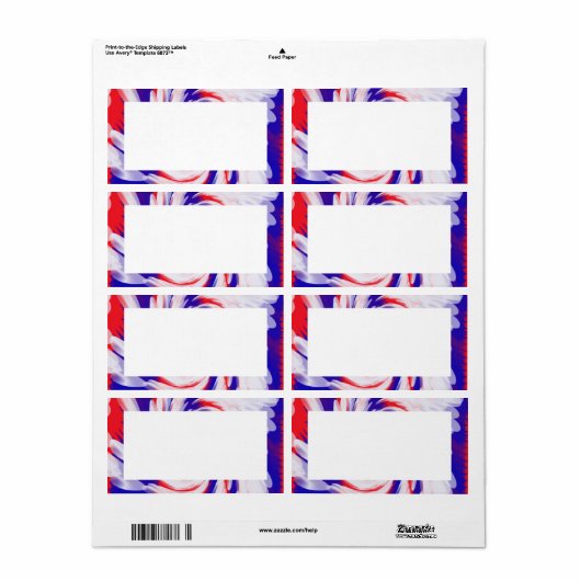 rot-weiß und blau (Vorne)