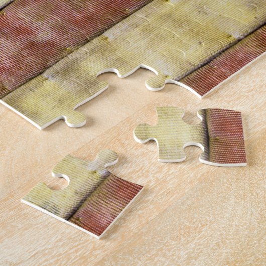 Rot, Weiß und Blau - 11 x 14 Zoll Puzzle (Seite)