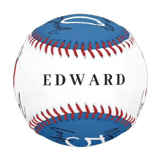 Rot, Weiß und Blau 50. Baseball (Rückseite)