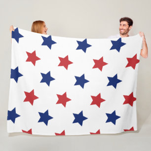 Rot, Weiß und Blau 60 x 80 Fleece Blanket