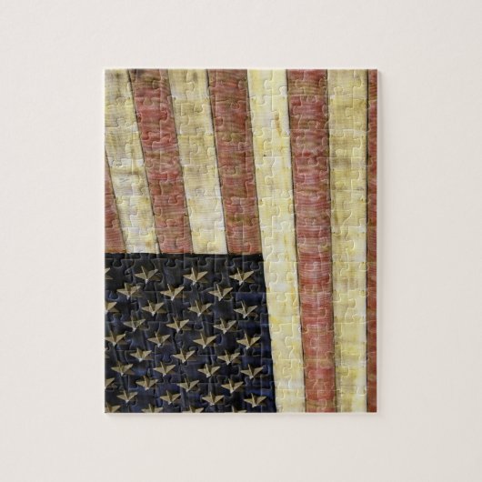 Rot, Weiß und Blau - 8 x 10 Zoll-Puzzle Puzzle (Vertikal)