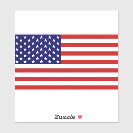 Rot weiß und Blau Aufkleber (Blatt)