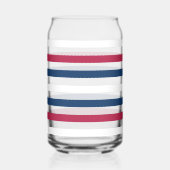 Rot, Weiß und Blau Dosenglas (Links)