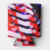 Rot weiß und Blau Dosenkühler (Vorderseite)