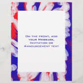 rot-weiß und blau flyer (Vorne)