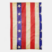 Rot, Weiß und Blau Handtuch (Vertikal)