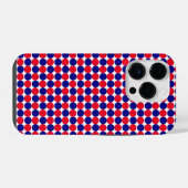 Rot, Weiß und Blau iPhone Hülle (Rückseite (Horizontal))