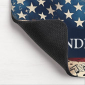 Rot weiß und Blau Mousepad (Ecke)