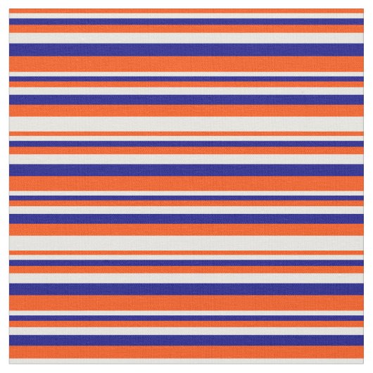 Rot, Weiß und Blau-Muster Stoff (Nahaufnahme)