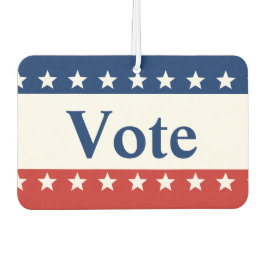 Rot Weiß und Blau Patriotisch mit Sternen wählen Autolufterfrischer