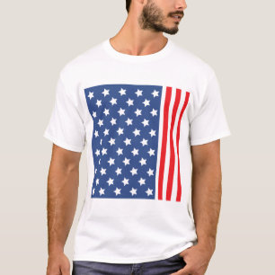 Rot, Weiß und Blau - Patriotische Flagge T-Shirt