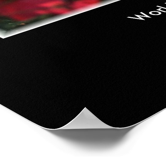 Rot, Weiß und Blau... Poster (Ecke)