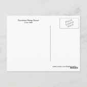 Rot, Weiß und Blau Postkarte (Rückseite)