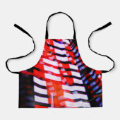 Rot weiß und Blau Schürze (Vorderseite)