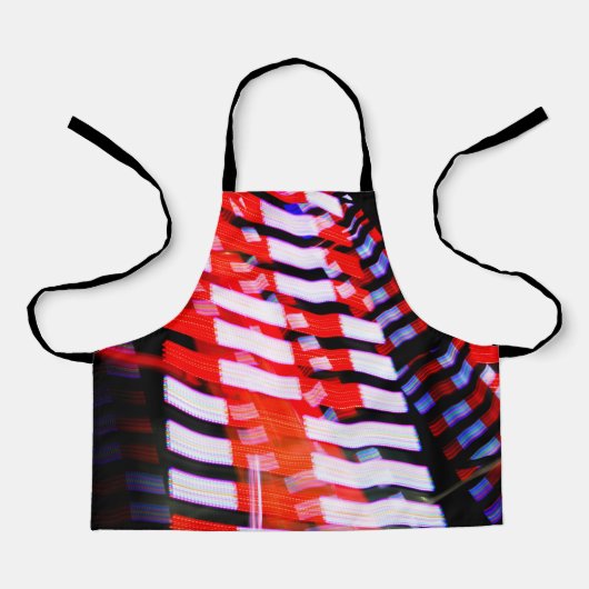 Rot weiß und Blau Schürze (Vorderseite)