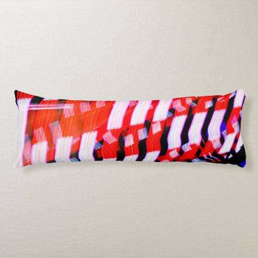 Rot weiß und Blau Seitenschläferkissen (Vorderseite)