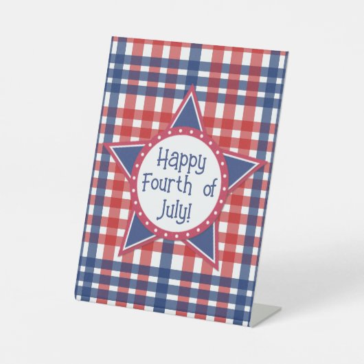 Rot, Weiß und Blau Sockelschild (Vorderseite)