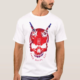 Rot weiß und Blau T-Shirt