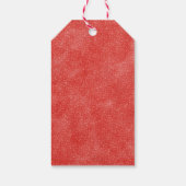 Rot weiß und Blau | Vielen Dank für Ihren Service Geschenkanhänger (Rückseite)