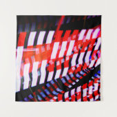 Rot weiß und Blau Wandteppich (Vorderseite (Horizontal))