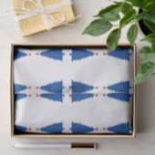 Rot-, Weiß- und Blaubäume Seidenpapier (Geschenk)