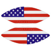 Rot-, Weiß- und Blaue USA-Flagge Football (Paneele)