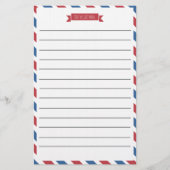 Rot, Weiß und Blauer Leinenboden (Vorderseite)