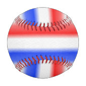 Rot-Weiß- und Blauer Streifen Baseball (Vorderseite)
