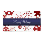 Rot-Weiß- und Blauschneeflocken (Vorne)