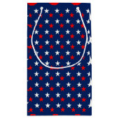 Rot-Weiß- und Blausteine Kleine Geschenktüte (Rückseite)