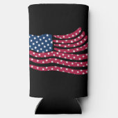 Rot-Weiß- und Blautafeldesign Selters Dosenkühler (Rückseite)