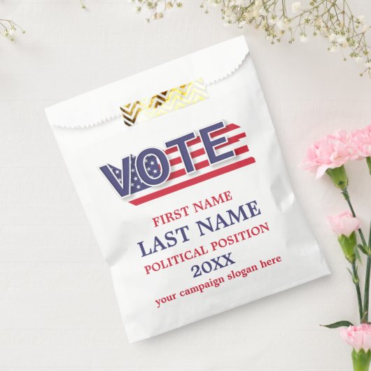 Rot-Weiß- und Blue-Politkampagne Geschenktütchen (Versiegelt)