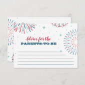 Rot, Weiß und fällig Hinweiskarte (Vorne/Hinten)