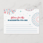 Rot, Weiß und fällig Hinweiskarte (Vorderseite)