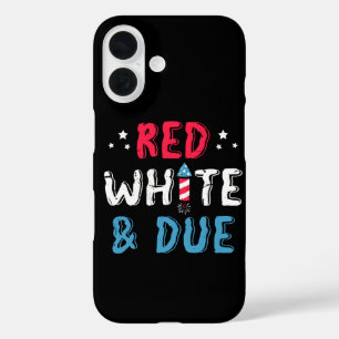 Rot Weiß Und Fällig, Schwangerschaftsankündigung G iPhone 16 Hülle