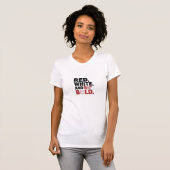 rot, weiß und fett T-Shirt (Vorne ganz)
