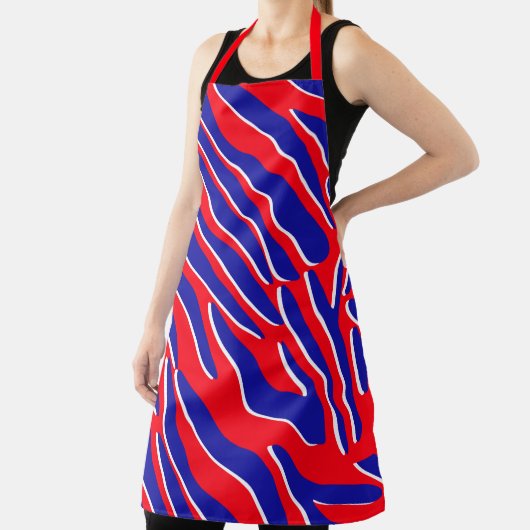 Rot, Weiß und Fett | Tiger Stripe Schürze (InSitu)